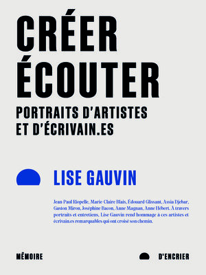 cover image of Créer, écouter